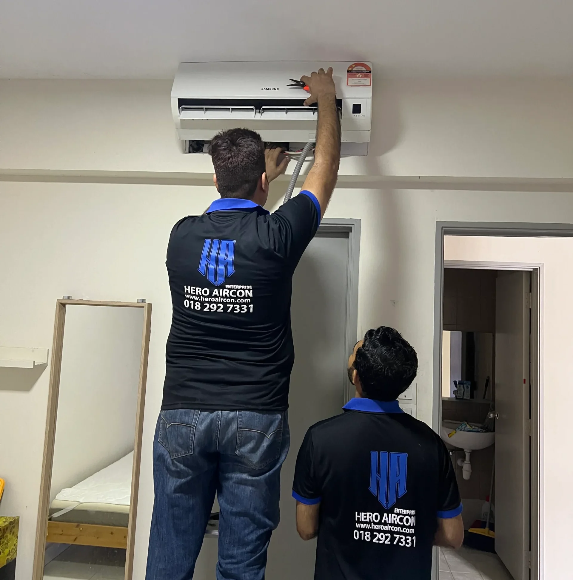 Installing Hero Aircon services in kl & Selangor